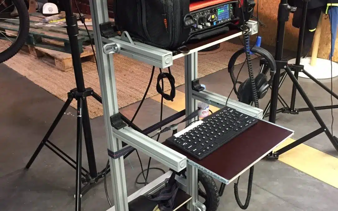 Support mobile audiovisuel