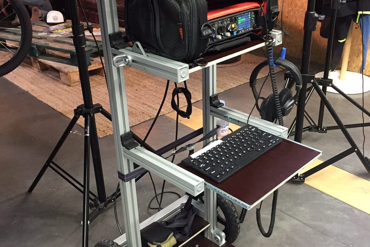 Support mobile audiovisuel