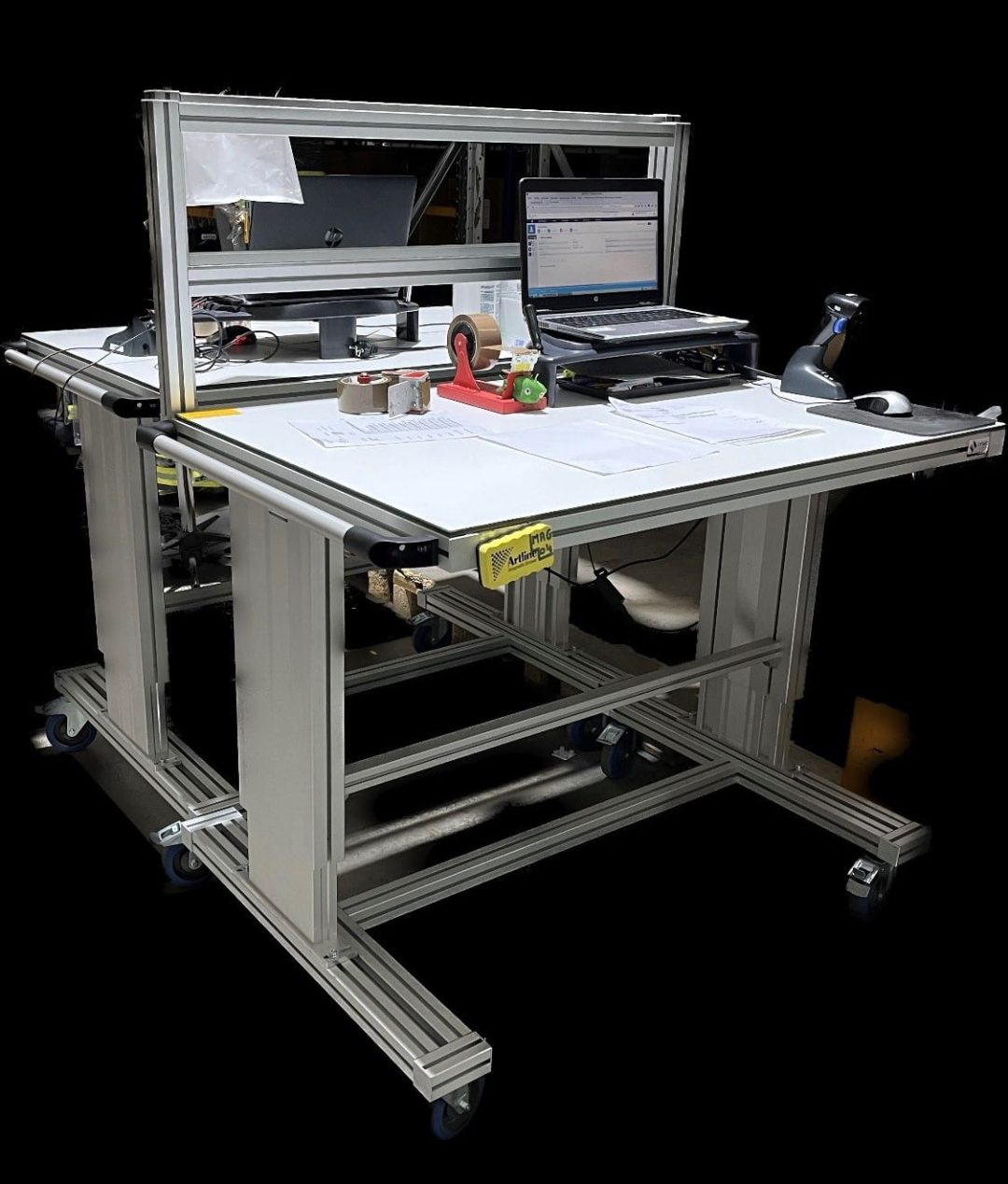 Table élévatrice préparation de commande